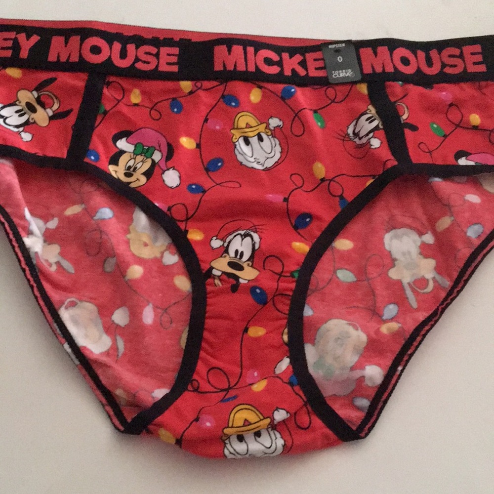 🎄Mickey Christmas Hipster panty